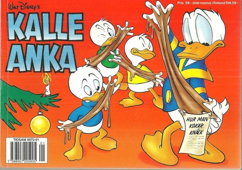 ** KALLE ANKA JULBOK 2001 **