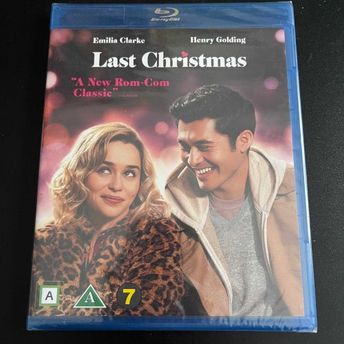 LAST CHRISTMAS. BLU-RAY ROMANTISK KOMEDI -20. INPLASTAD