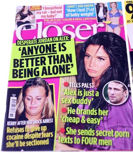 British magazine Bundle-Closer/Reveal/OK USA-September 2009-Combined weight 566g