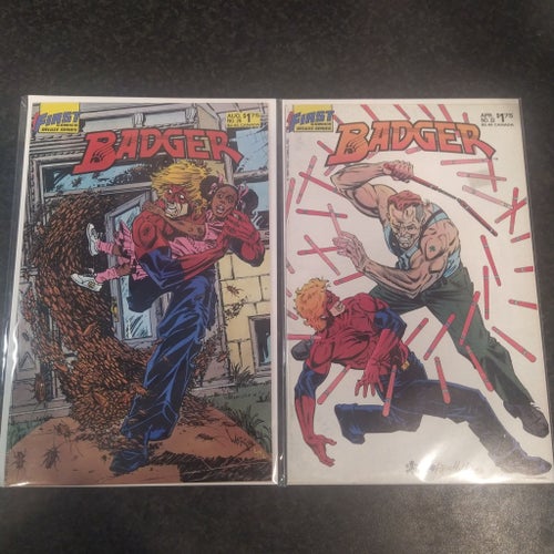 Badger Deluxe Series #22 & #26 - First Comics 1986