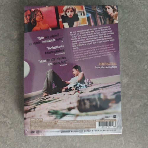 Ny inplastad under the skin slipcase Samantha morton + extramaterial filmen fevr