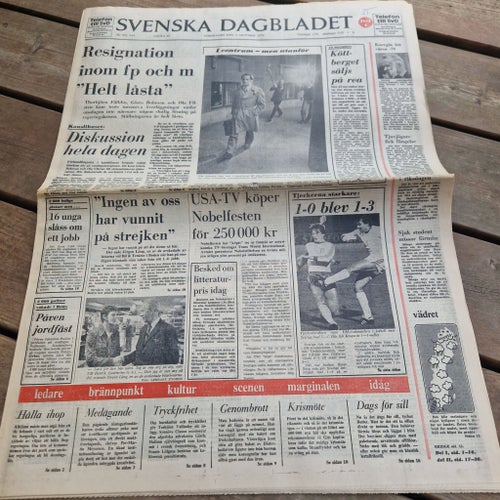 Svenska Dagbladet 5 oktober 1978
