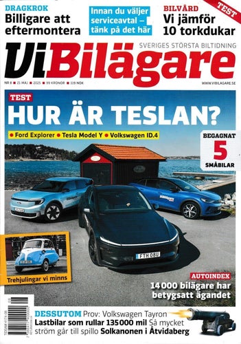 Tidningen Vi Bilägare nr 8, 2025