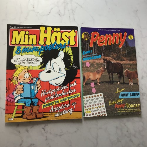 Min Häst nr 10 1989 och Penny