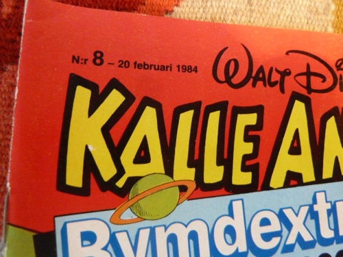 KALLE ANKA & C:O NR08, 1984,