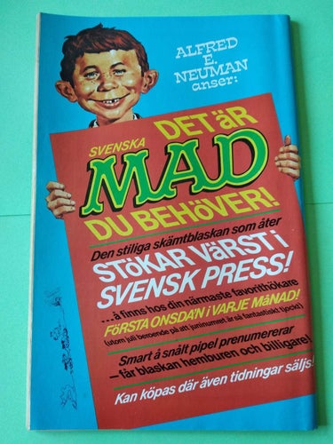 Seriemagasinet nr 16 från 1988
