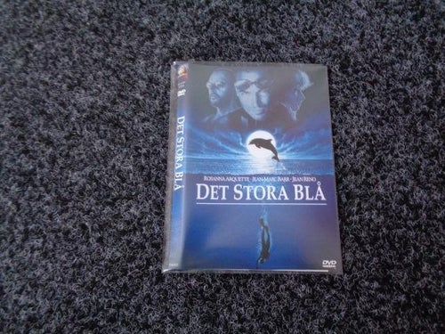 DVD-DET STORA BLÅ *Jean-Marc Barr, Rosanna Arquette, Jean Reno*
