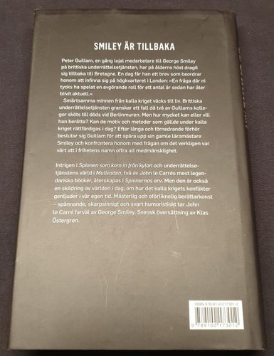 Spionernas Arv (Carré, John Le)(Inbunden) >VG< 2017