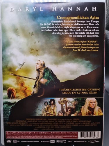Grottbjörnens Folk (1986) Michael Chapman med Daryl Hannah och Pamela Reed.