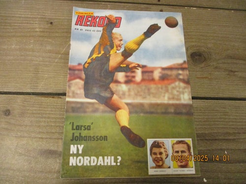 Tidningen REKORD Nr 41-1959, Lagbild IK City