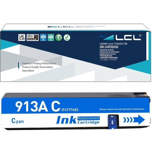 Kompatibel HP 913A (F6T77AE) Cyan Bläckpatron
