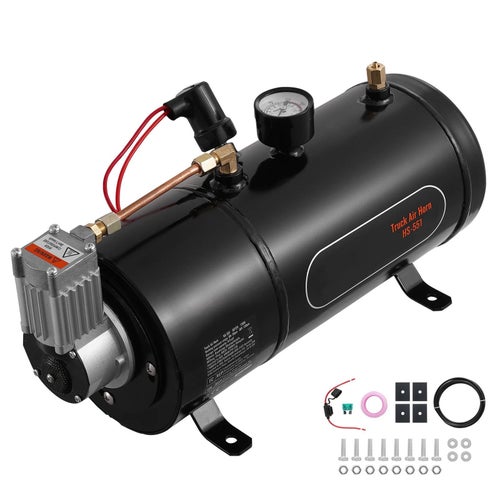 12V Luftkompressor med 3L Tank och 120 PSI för Fordon
