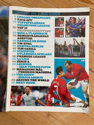 Goal Magazine - Maj & Juni 2009 - Fotbollsmagasin med Zlatan och Messi