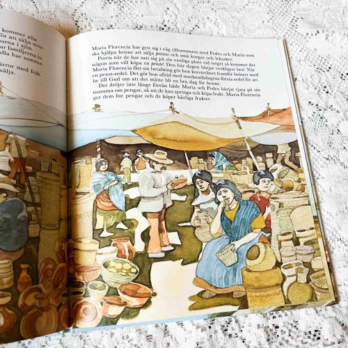 Barnen på La Pacanda-ön - Ulf Löfgren Bilderbok saga berättelse