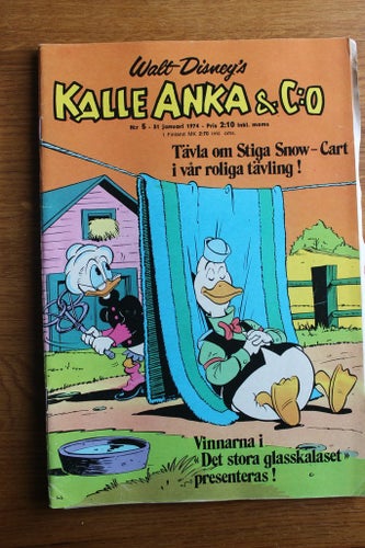 KALLE ANKA & CO 1974 NR 5