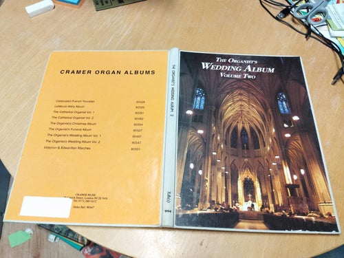 The Organists Wedding Album volume 2. Bok, inbunden. Fine plus. BM