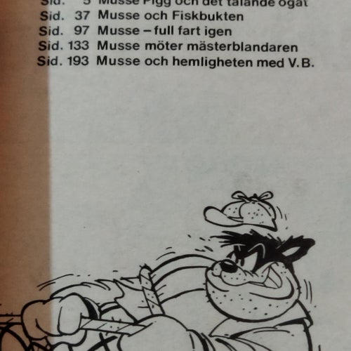 Kalle Ankas pocket 22 Walt Disney's Musse Pigg full fart igen. Fine