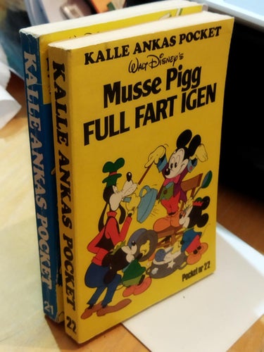 Kalle Ankas pocket 22 Walt Disney's Musse Pigg full fart igen. Fine