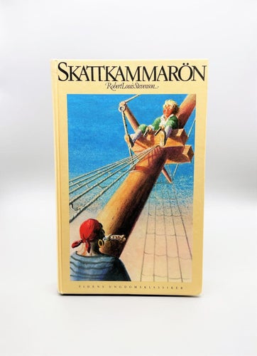 Skattkammarön av Robert Louis Stevenson (inbunden, klassiker)