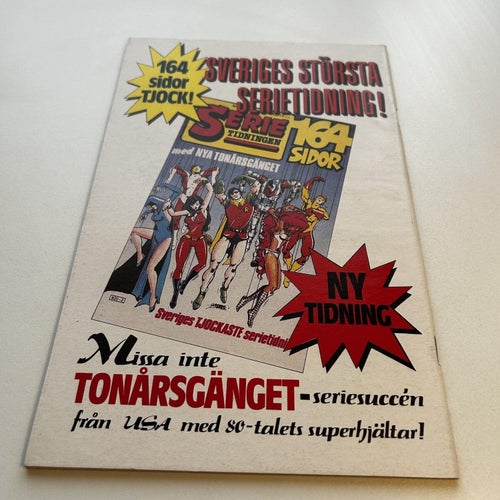 Hulken nr 2 1984, oläst toppex! VF