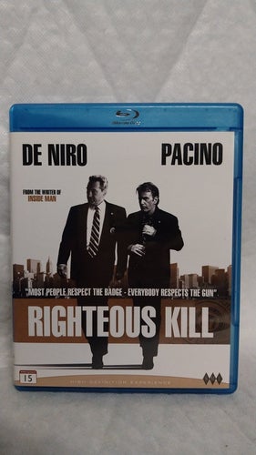 Righteous Kill Blu-Ray (Norsk utgåva / Svensk text)