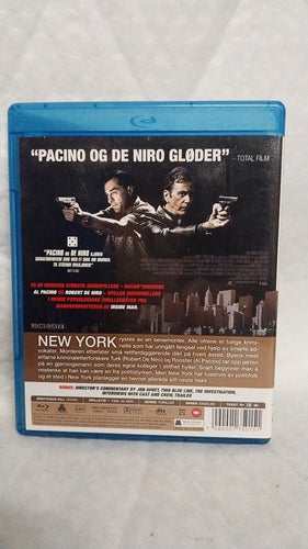 Righteous Kill Blu-Ray (Norsk utgåva / Svensk text)