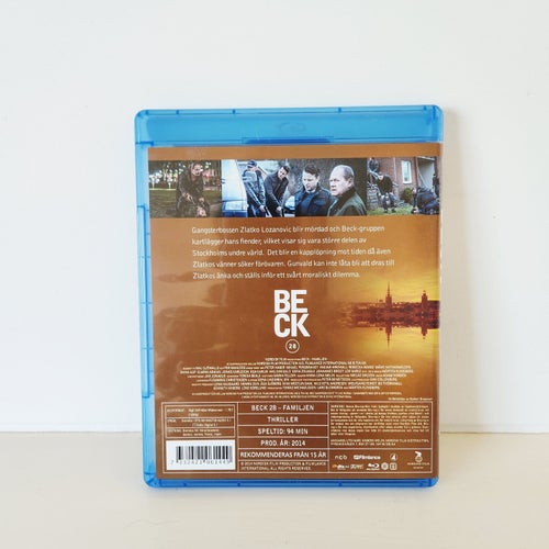 Beck - Familjen DVD Blu-ray