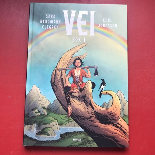 VEI BOK 1 Sara Bergmark Elfgren Karl Johnsson 2017 Signerad!