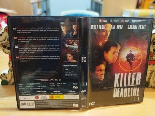 Killer deadline Scott Wolf, Tim Roth, Gabriel Byrne. DVD