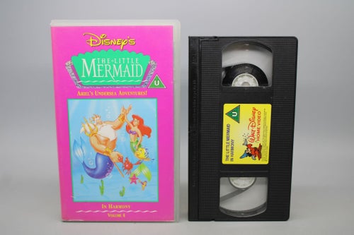 Disney - The Little Mermaid Ariel's Undersea Adventures Vol 4 - USA utgåva - VHS