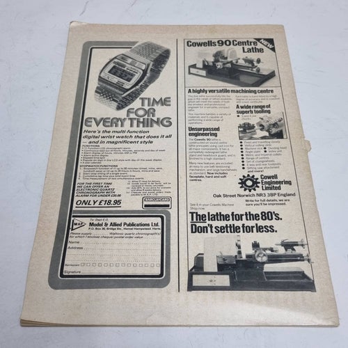 Model Mechanics tidning februari 1980 modellbyggen
