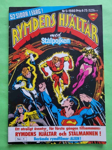 Rymdens hjältar nr 5 från 1980