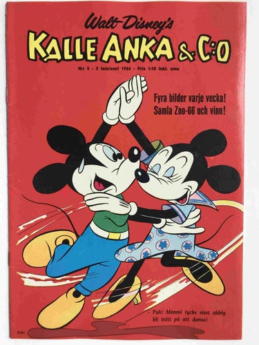 Kalle Anka - 1966:5 FN-VF