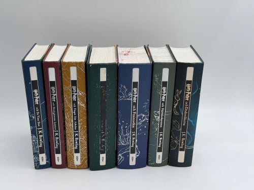 J.K Rowling Harry Potter Komplett Samling del 1-7 Böcker Tiden Förlag Svenska