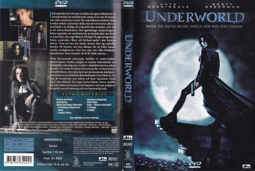 DVD - UNDERWORLD - SÖNDAGSFILMEN