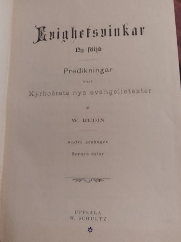 Evighetsvinkar av W. Rudin