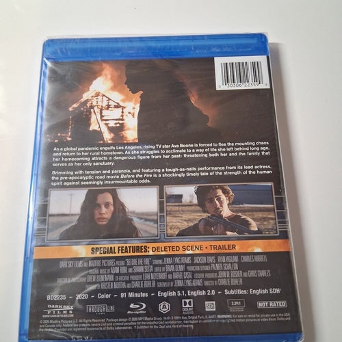 Before the fire. Inplastad blu-ray.