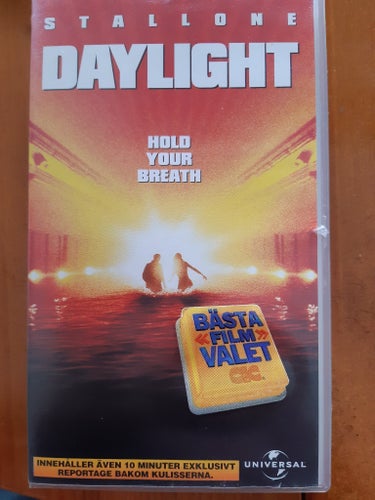 Daylight VHS Action Sylvester Stallone 1996