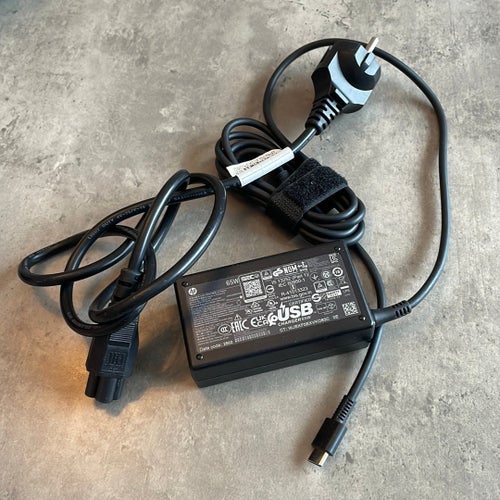 HP 65W USB-C Laddare Original!