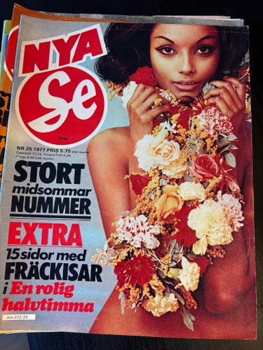 Nöjestidning Nya Se Nr 25 1977