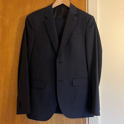 Bläck Kostym - stl 46, Tailored Fit