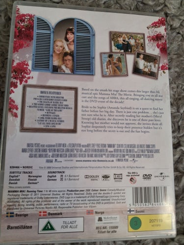 Dvd Mamma Mia