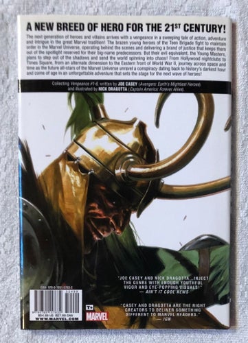 Vengeance HC Joe Casey Nick Dragotta MARVEL