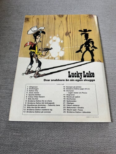 Lucky Lukes Äventyr nr 24: Skumt spel i Texas (1976)