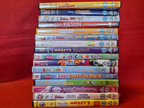 LAGERRENSNING - MICKEY'S CLUBHOUSE / SOFIA THE FIRST mfl PAKET [OLIKA SKICK] DVD