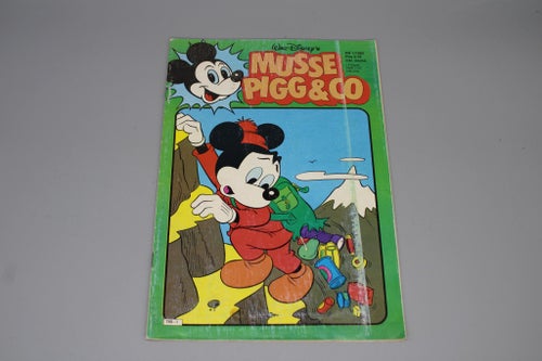 Serietidning - Musse Pigg & Co - Nr 1 - 1982