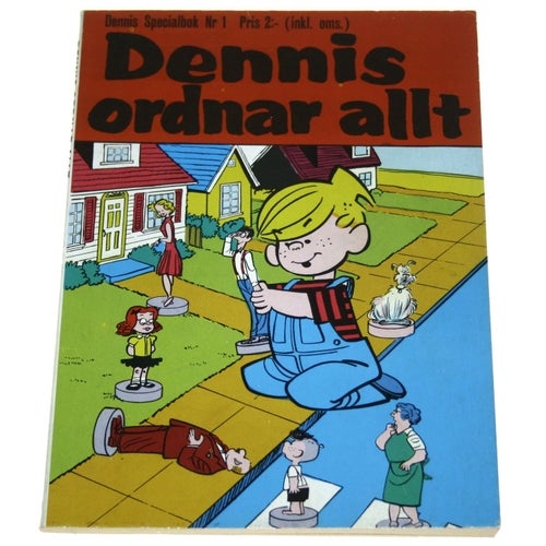 Dennis specialbok - 1967 - NR 1 - Dennis ordnar allt