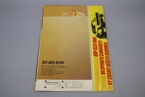 Bilsport Nr 7 1985