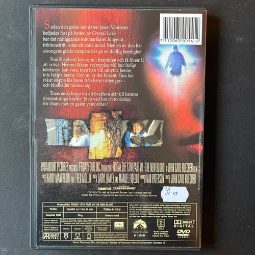 FREDAGEN DEN 13:E DEL VII. DVD THRILLER -88