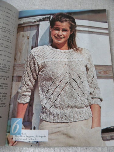 Vintage Stickbilaga från HV med 17 modeller